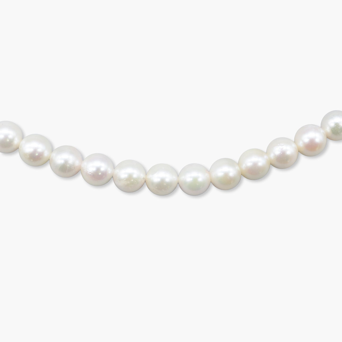akoya pearl x chain necklace(55cm)