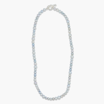 【nef - ESSENTIAL PEARL】akoya pearl (natural blue × cobalt) necklace