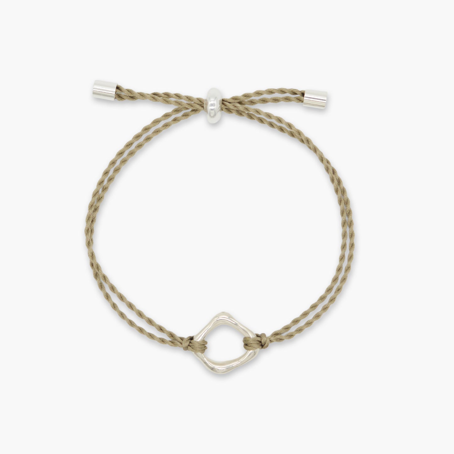 silk cord bracelet
