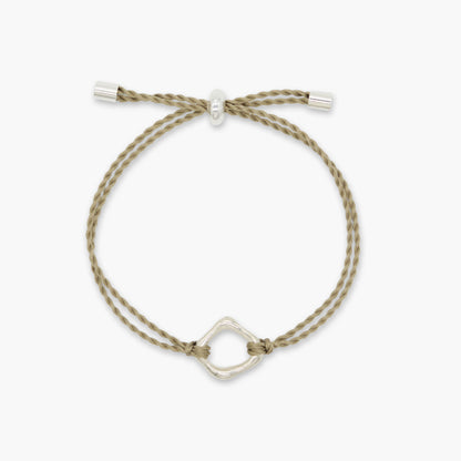 silk cord bracelet