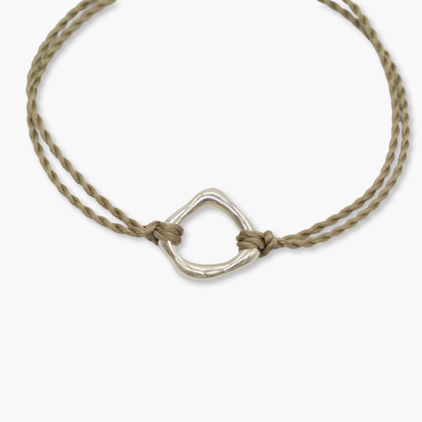 silk cord bracelet