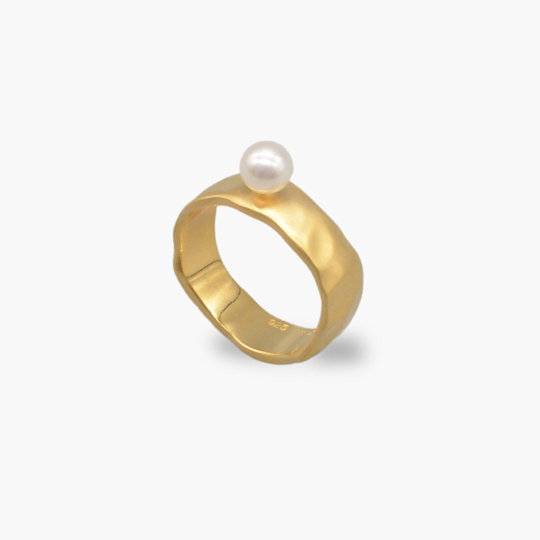 akoya pearl ring