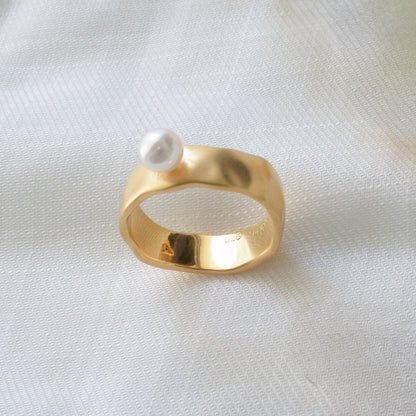 akoya pearl ring