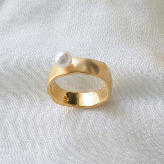 akoya pearl ring